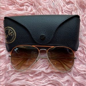 Ray-Ban Orange Sunglasses